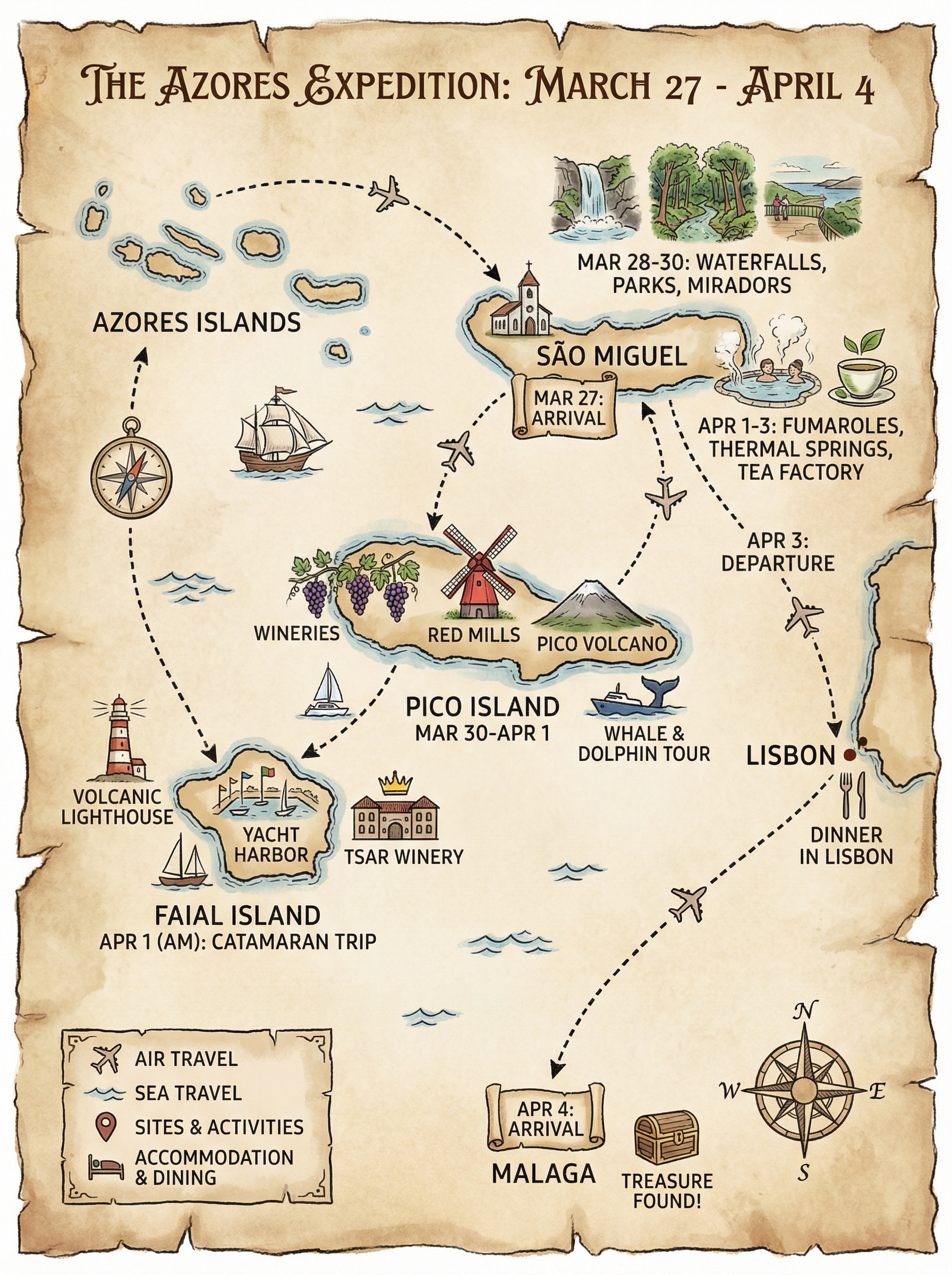 Экспедиция на Азорские острова